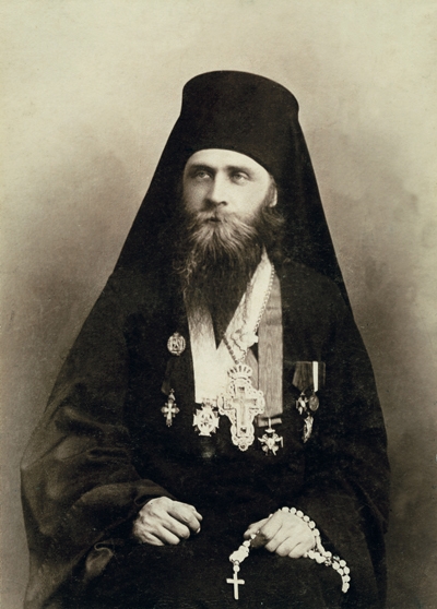 Архимандрит Лаврентий (Князев). Фото М.П. Дмитриева. 1917 г.
