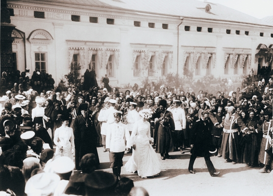Во время торжеств прославления св. прп. Серафима  в Свято-Успенской Саровской пустыни в 1903 году