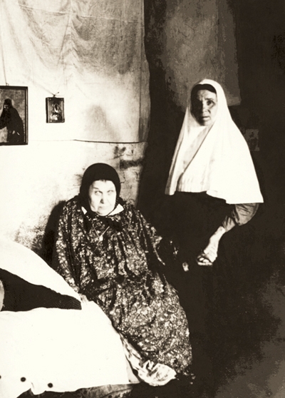 Блаженная Мария Ивановна  с сестрой Серафимо-Дивеевского монастыря
