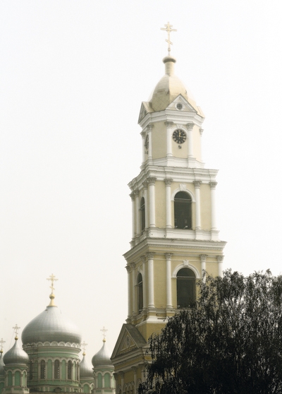 Колокольня Свято-Троицкого Дивеевского монастыря. Фото В. Алексеева
