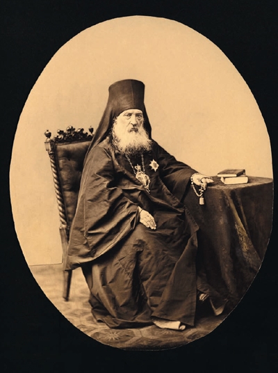 Архимандрит Антоний (Медведев).  Фото сер. XIX в.