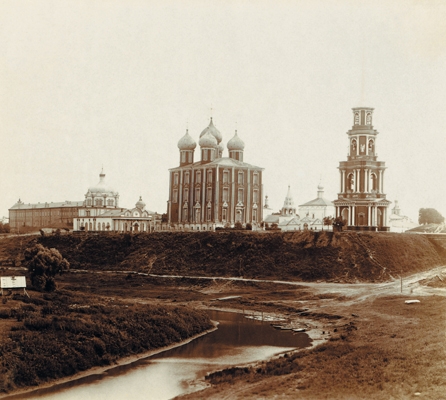 Вид Рязанского кремля. Фото С.М. Прокудина-Горского