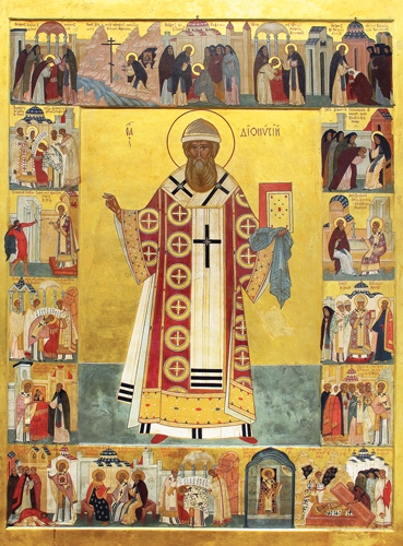 Икона святителя Дионисия, архиепископа  Нижегородского и Суздальского.  Вознесенский собор Нижегородского  Печерского монастыря