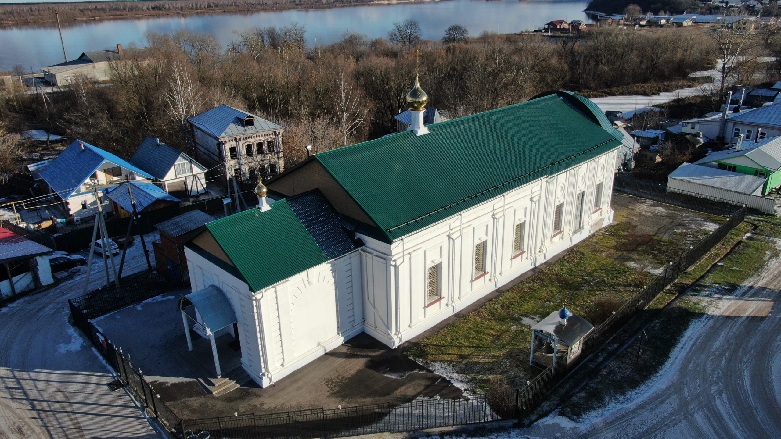 Храм в честь Нерукотворного Образа Спасителя (село Работки) - Нижегородская  МитрополияНижегородская Митрополия