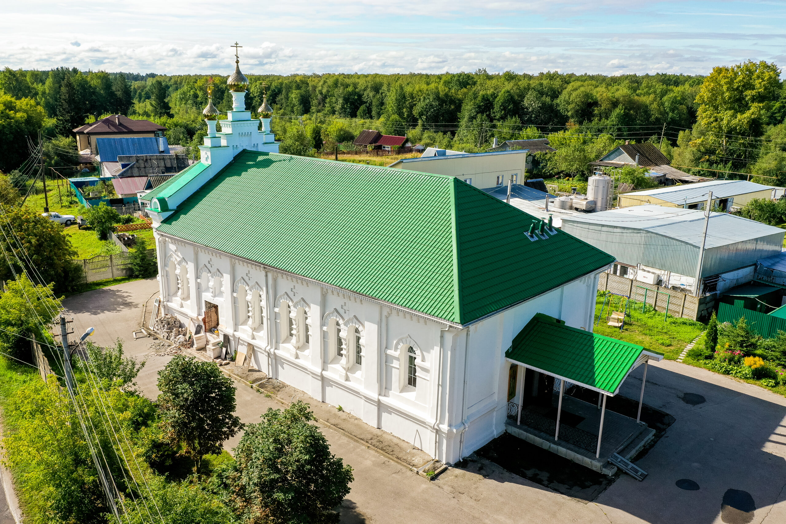 Храм в честь Воздвижения Честного и Животворящего Креста Господня (с. Малое  Козино) - Нижегородская МитрополияНижегородская Митрополия