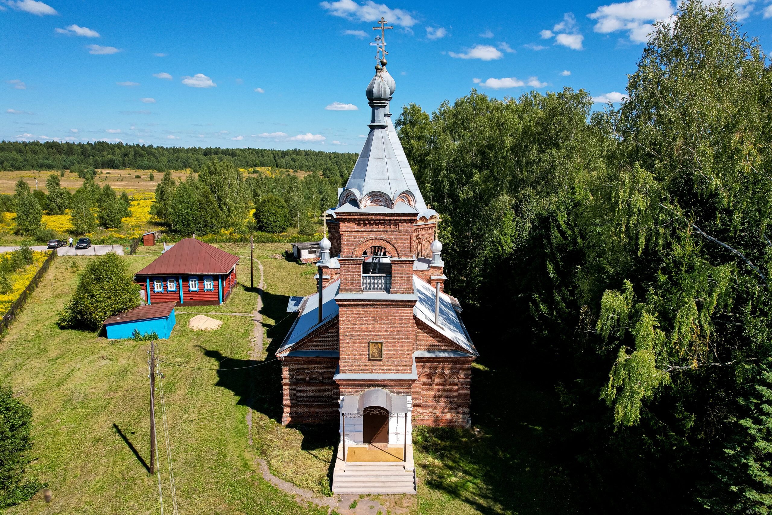 Храм в честь Владимирской иконы Божией Матери (с. Кресты) - Нижегородская  МитрополияНижегородская Митрополия