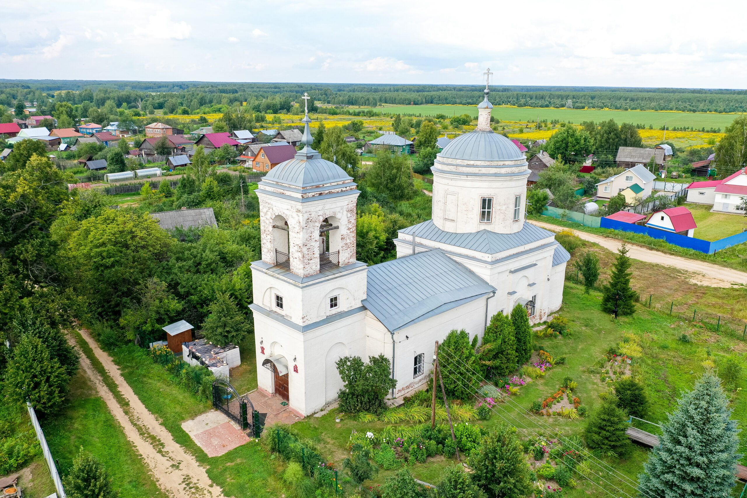 Храм в честь Ильи Пророка и Иоанна Предтечи (с. Ивановское) - Нижегородская  МитрополияНижегородская Митрополия