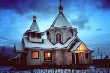 26 ноября. Храм в честь святого благоверного князя Александра Невского в деревне Конево (фото Балахнинского благочиния)