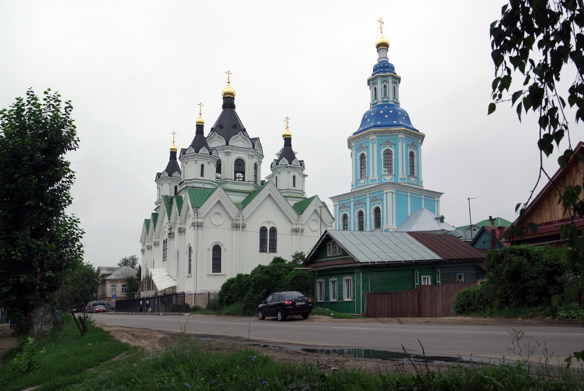 Храм в честь Смоленской иконы Божией Матери подворья Свято-Троицкого  Серафимо-Дивеевского женского монастыря в г. Арзамасе - Нижегородская  МитрополияНижегородская Митрополия