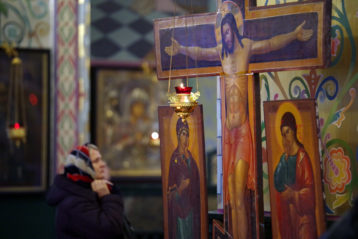 13 декабря. В храме в честь Владимирской иконы Божией Матери (фото Алексея Козориза)
