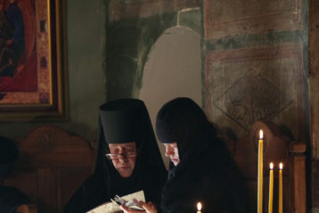 26 декабря. Во время Божественной литургии в Бодбийском монастыре (Грузия) (фото Алексея Козориза)