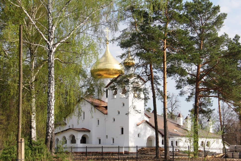 Саровские церкви. Храм Царственных страстотерпцев Саров. Храм царствегных страстотербцев Саров. Страстотерпцев Церковь в Сарове. Храм святых Царственных страстотерпцев г. Саров.