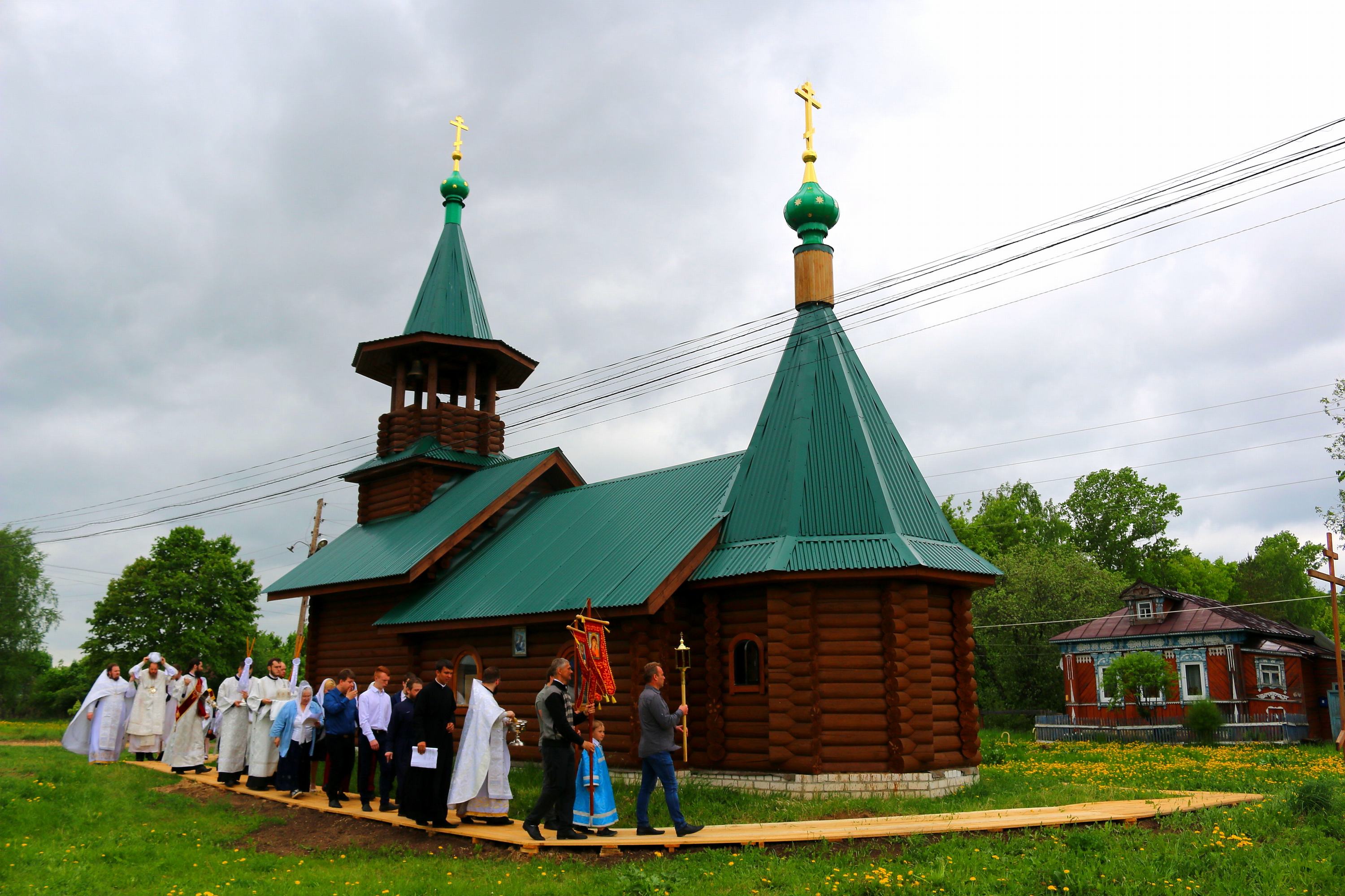 Казанский храм освящен в селе Малое Иголкино Павловского района -  Нижегородская МитрополияНижегородская Митрополия