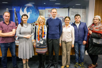 Члены комитета «Русское наследие» и Палаты русскоговорящих сообществ