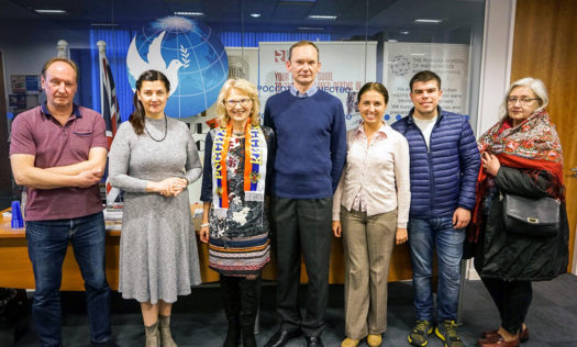Члены комитета «Русское наследие» и Палаты русскоговорящих сообществ