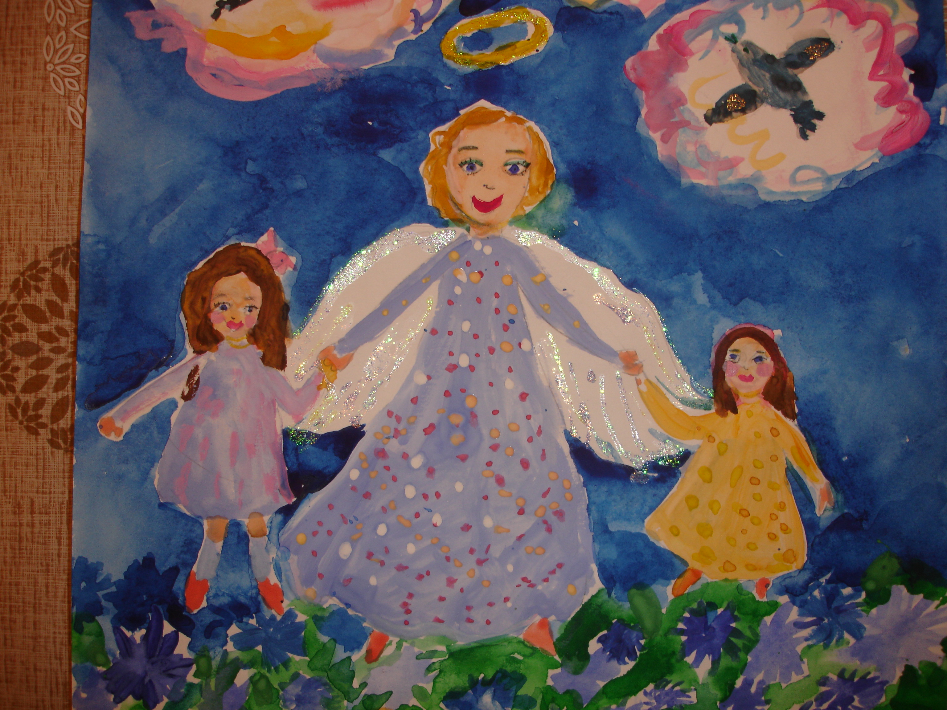Конкурс детских рисунков мамочка мой ангел