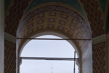 3 апреля. Строящийся Успенский собор Саровской пустыни (фото Алексея Козориза)