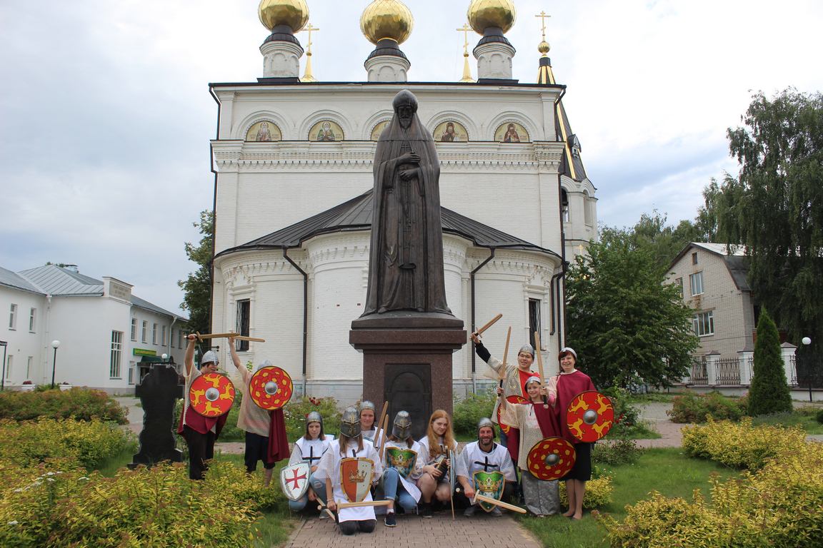 Православные гимназисты из Заволжья встретились в Городце с