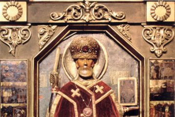Икона «Никола Можайский» (начало ХVII века)