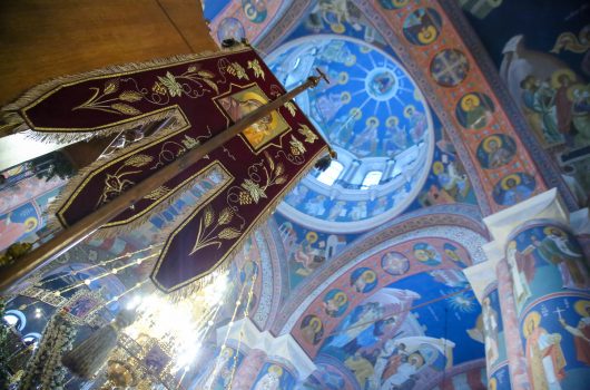 9 января. В Троицком соборе Серафимо-Дивеевского монастыря (фото Александра Чурбанова)