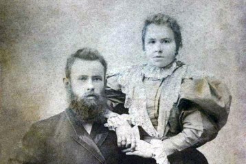 Константин Львович с супругой Юлией Александровной, 1898 год