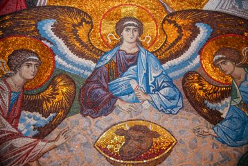 5 сентября. Мозаика Благовещенского собора Серафимо-Дивеевского монастыря (фото Александра Чурбанова)