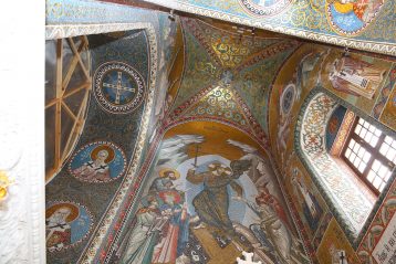 13 октября. Мозаика Благовещенского собора Серафимо-Дивеевского монастыря (фото Сергея Лотырева)