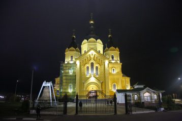 3 ноября. Александро-Невский кафедральный собор Нижнего Новгорода (фото Александра Чурбанова)