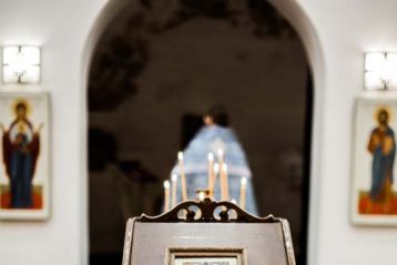 6 ноября. Божественная литургия в Скорбященском храме Нижегородского острога (фото Нижегородского благочиния)