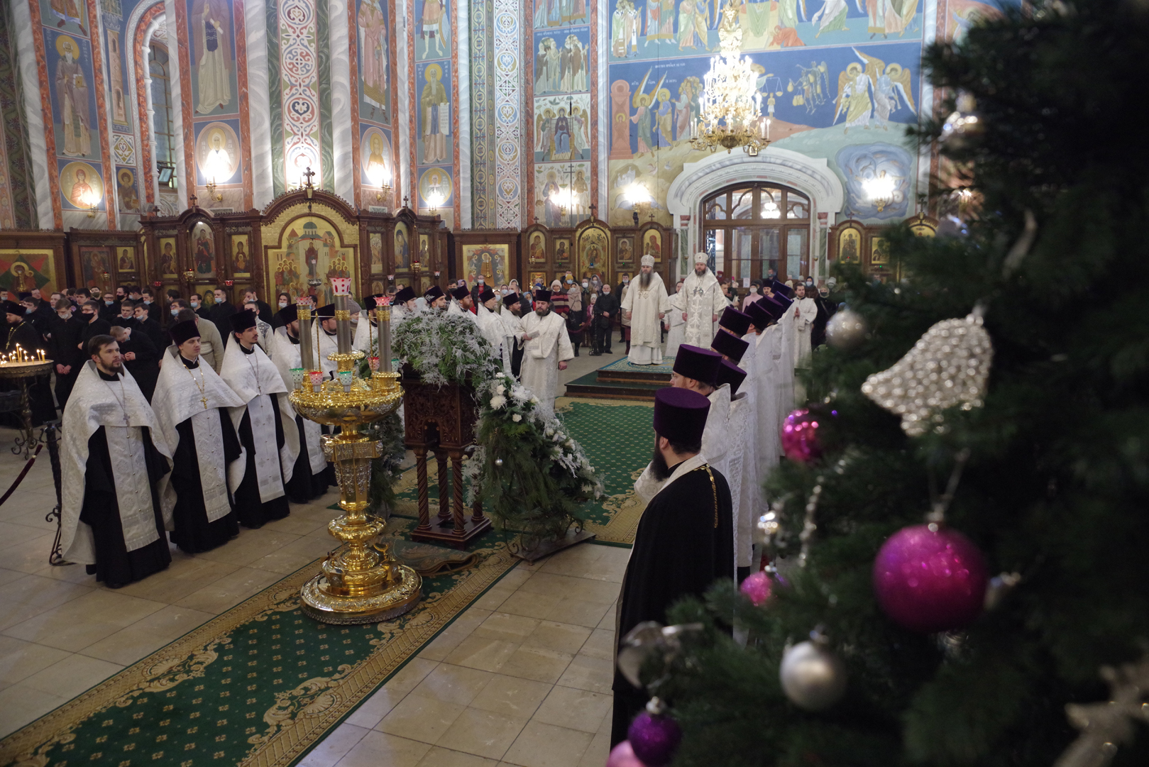 Рождество 2022 Никольском соборе Нижний Новгород