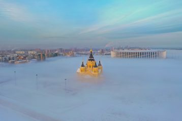 18 января. Александро-Невский кафедральный собор Нижнего Новгорода (фото Александра Фролова)