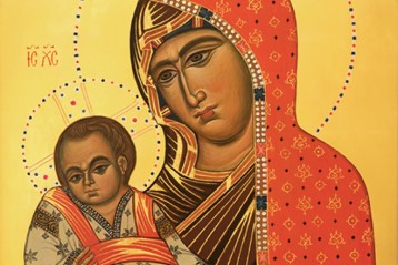Икона Божией Матери «Богородица с Младенцем» (Синай)