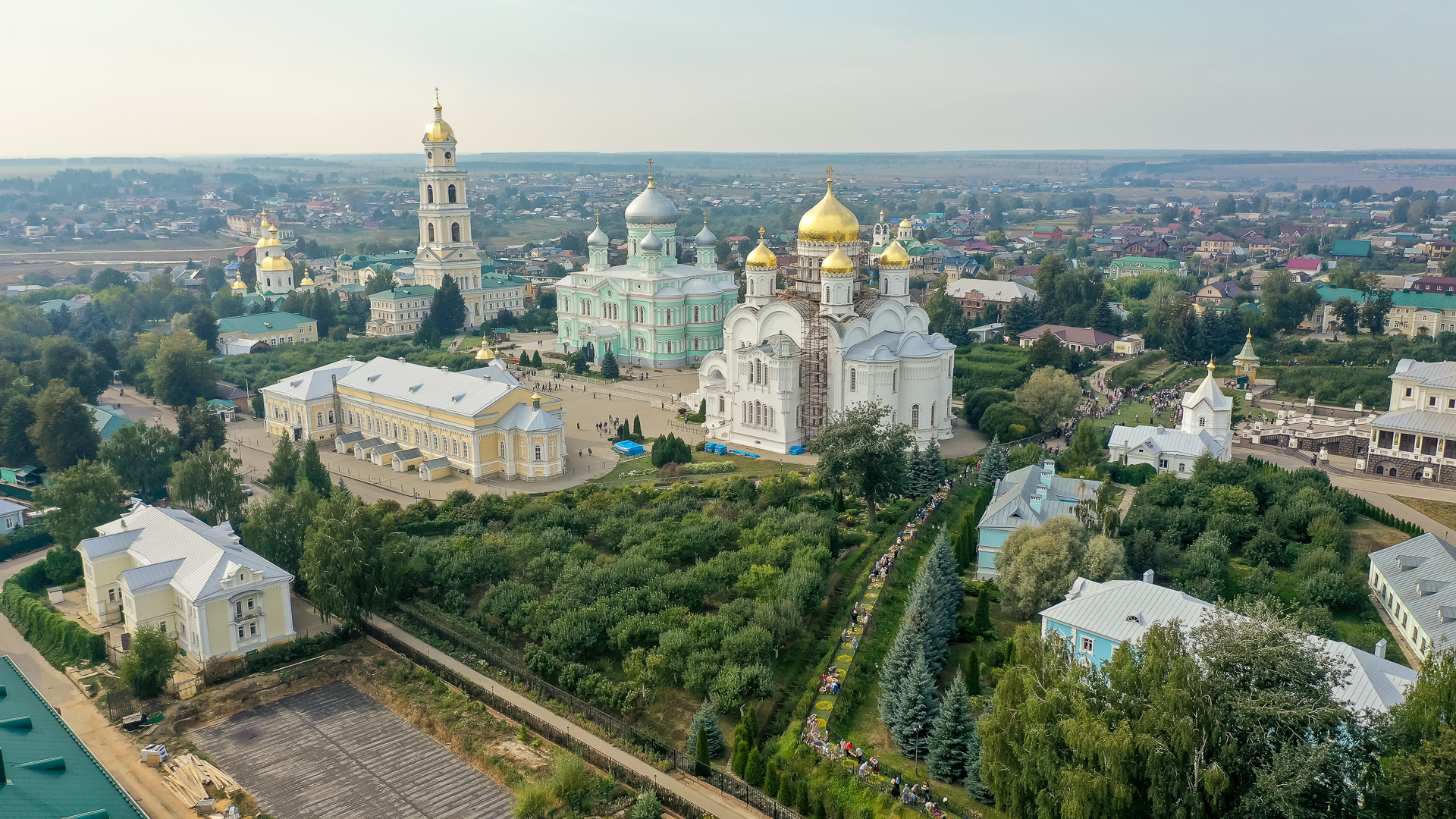 дивеево монастырь фото сверху