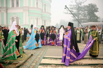 1 августа 2010 года. Дивеево. Первая епископская хиротония на Нижегородской земле.
