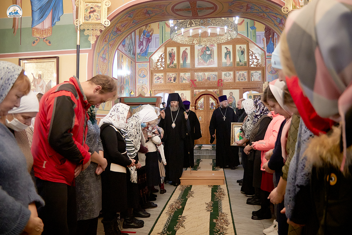 В селе Большое Давыдово Павловского района епископ Выксунский и Павловский  Варнава освятил храм в честь Крещения Господня - Нижегородская  МитрополияНижегородская Митрополия