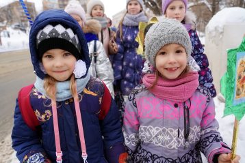 16 января. Детский праздник в нижегородском Сергиевском храме (фото Виолетты Калашниковой)