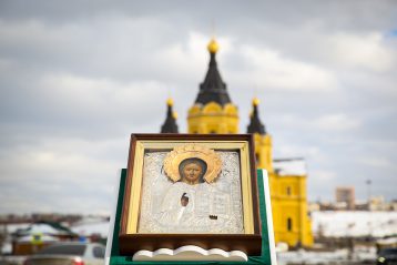 29 марта. Александро-Невский кафедральный собор Нижнего Новгорода (фото Глеба Пушменкова)