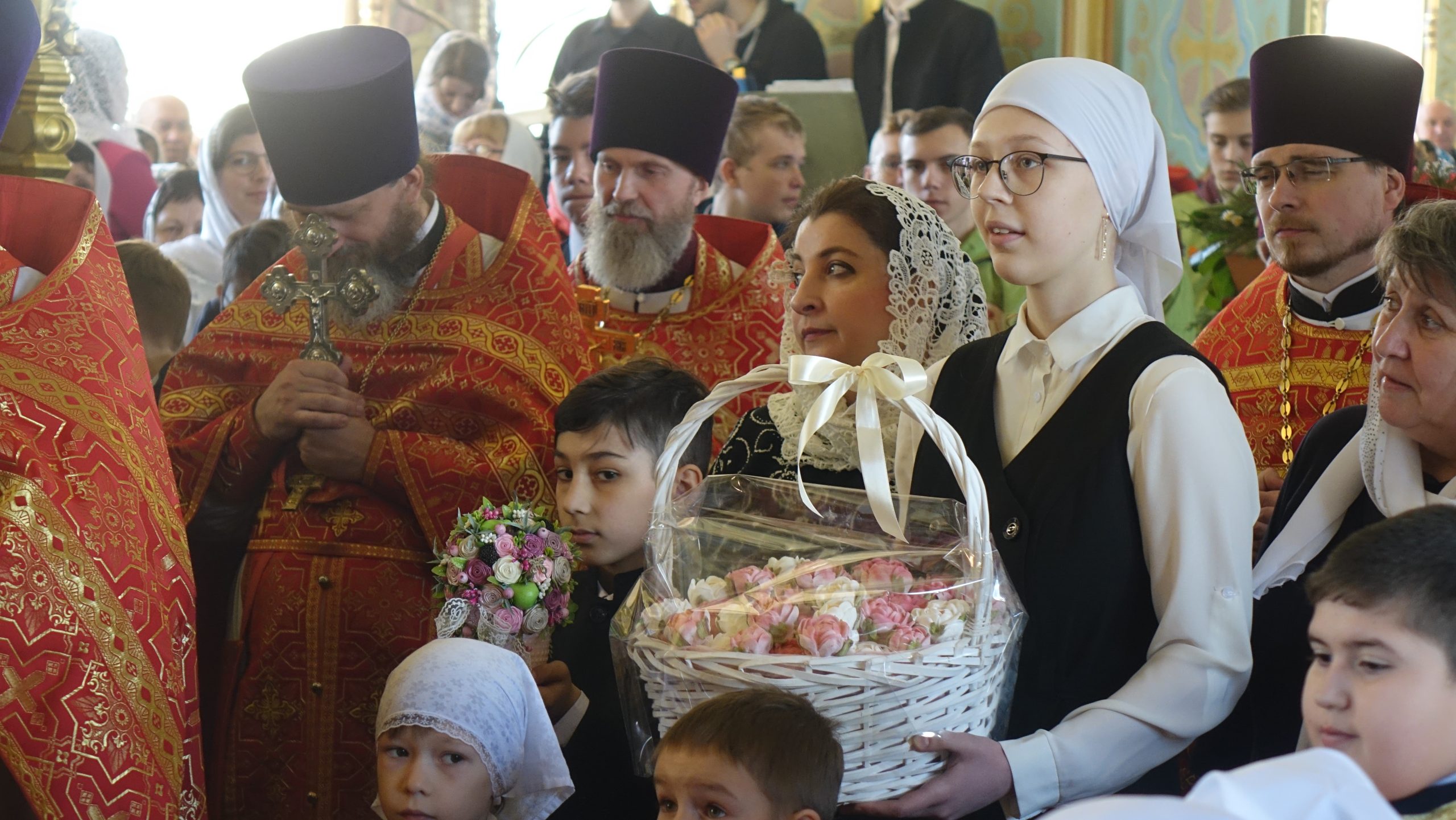 Богослужение в Арзамасе в соборе