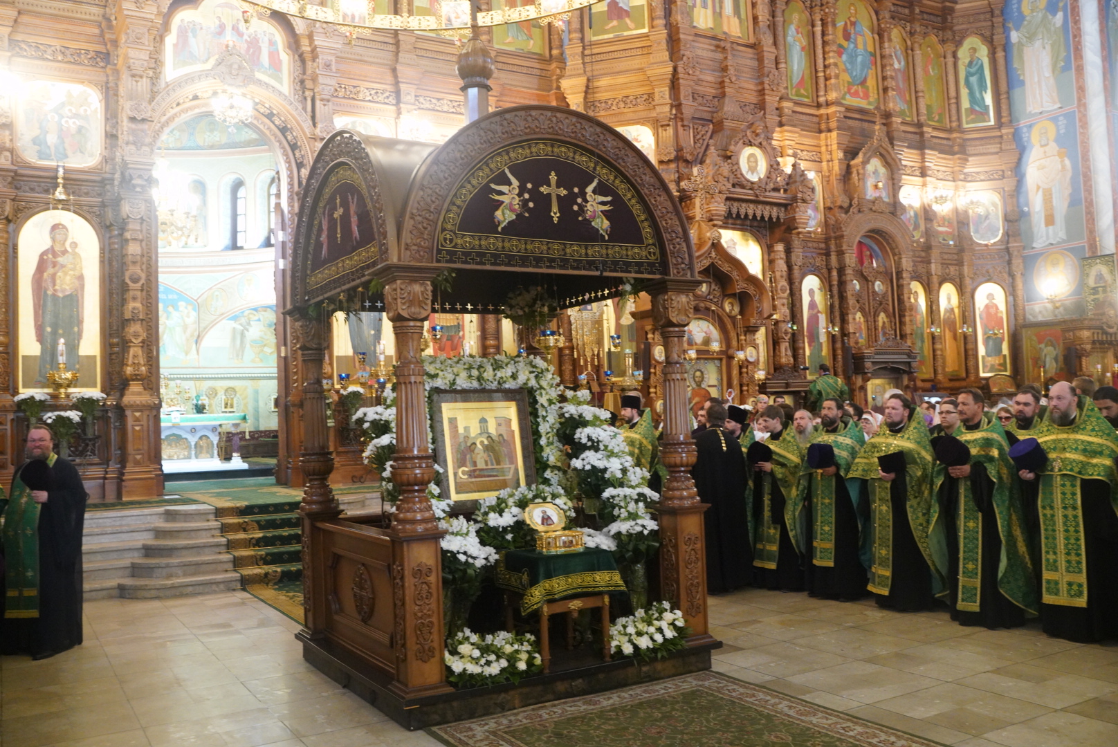 Храм Сергия Радонежского Нижний Новгород внутри