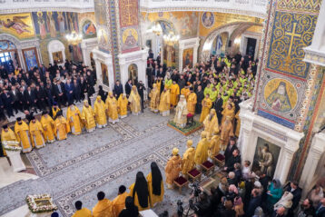 23 октября 2022 года. Дивеево. Освящение Благовещенского собора.