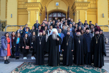 16 октября. Митрополит Георгий и представители коптской общины (фото Кирилла Баркова)