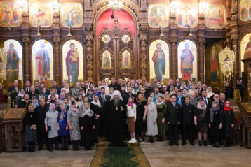13 ноября. В Александро-Невском кафедральном соборе Нижнего Новгорода (фото Александра Чурбанова)