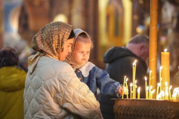 13 ноября. В Александро-Невском кафедральном соборе Нижнего Новгорода (фото Александра Чурбанова)