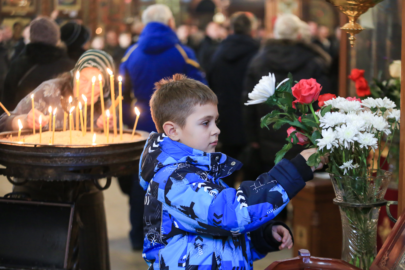 Благодарственный молебен фото