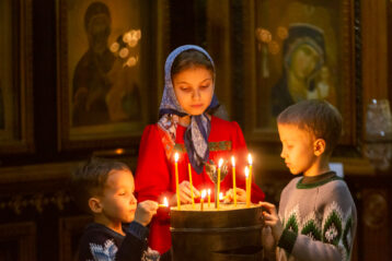 1 января. В Александро-Невском кафедральном соборе Нижнего Новгорода (фото Кирилла Баркова)