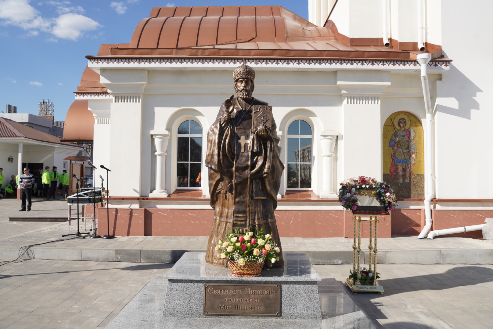 В Воскресенском благочинии Нижегородской епархии митрополит Георгий освятил  памятник святителю и чудотворцу Николаю - Нижегородская  МитрополияНижегородская Митрополия