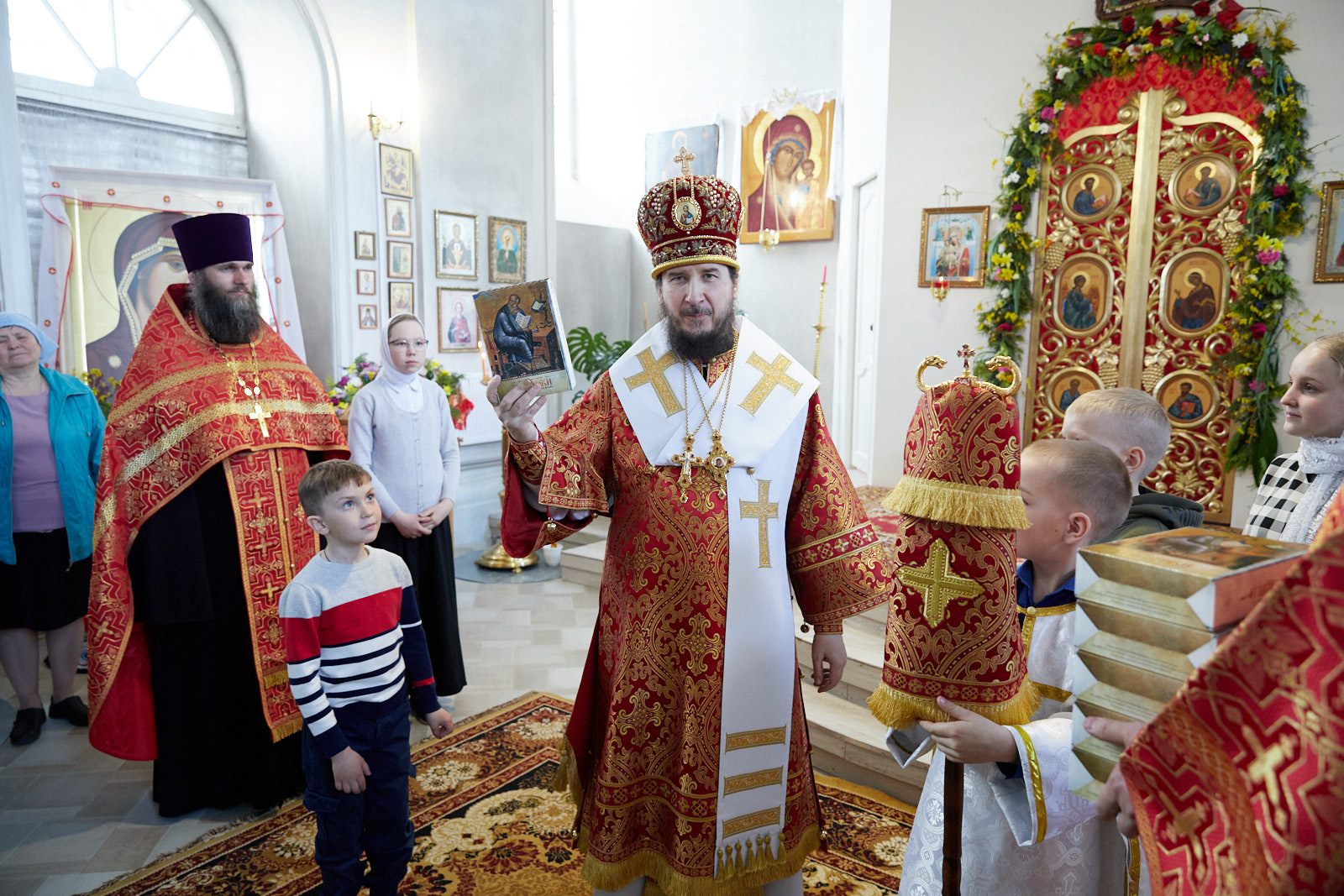 Епископ Силуан посетил села Белозериху и Спасское Нижегородской области -  Нижегородская МитрополияНижегородская Митрополия