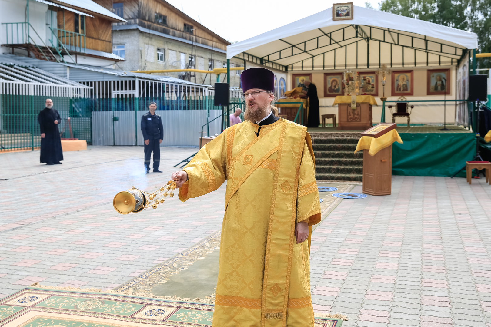 Епископ Балахнинский Илия совершил Божественную литургию в исправительной  колонии №11 города Бор - Нижегородская МитрополияНижегородская Митрополия