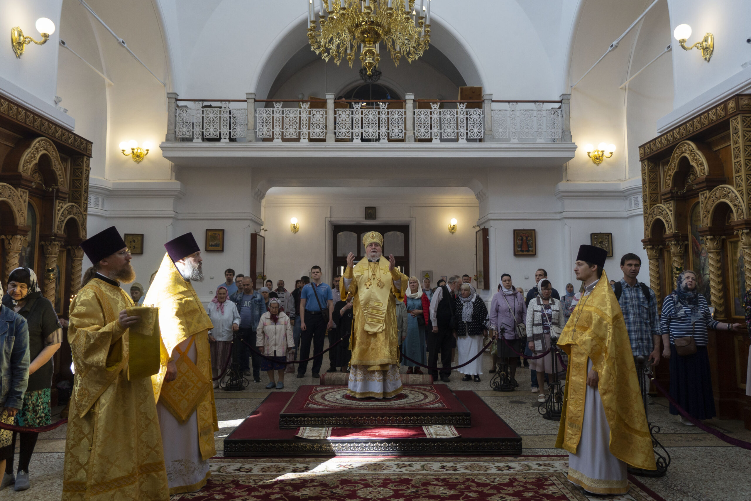 Певчие хор Преображенский собор Белгород