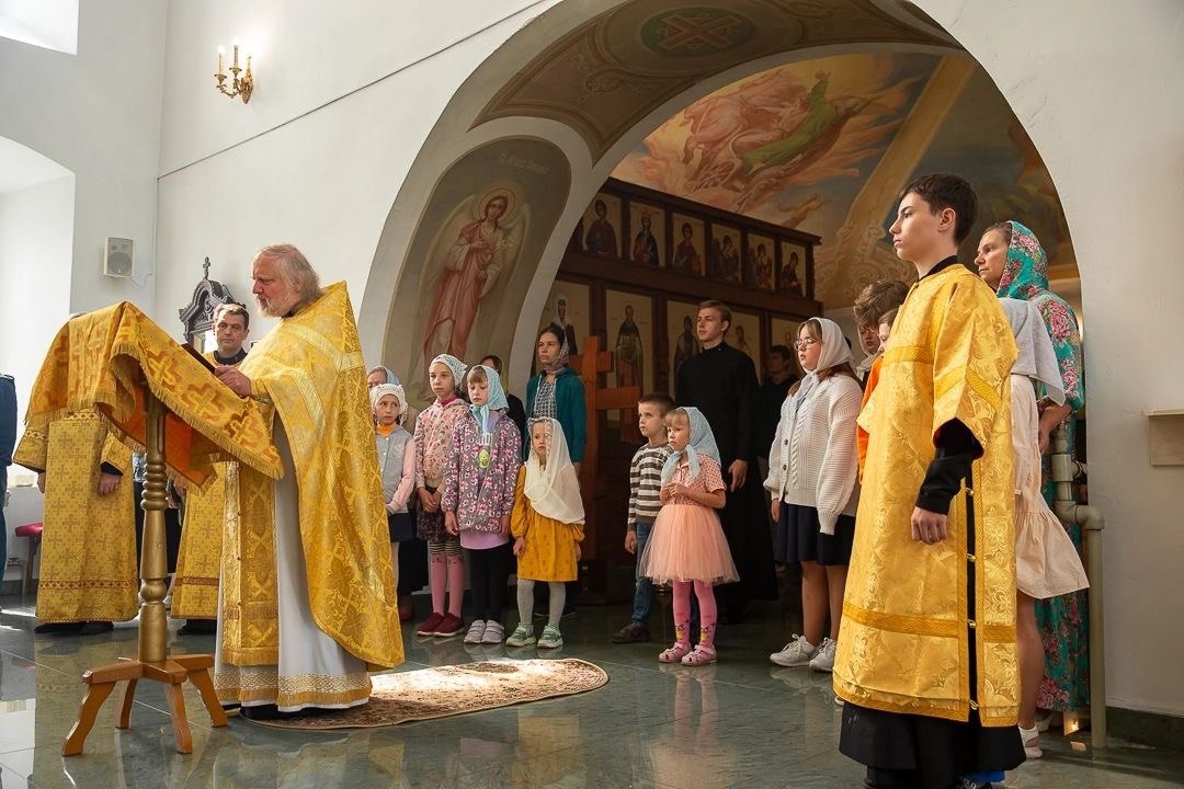 Молебен для школьников и студентов